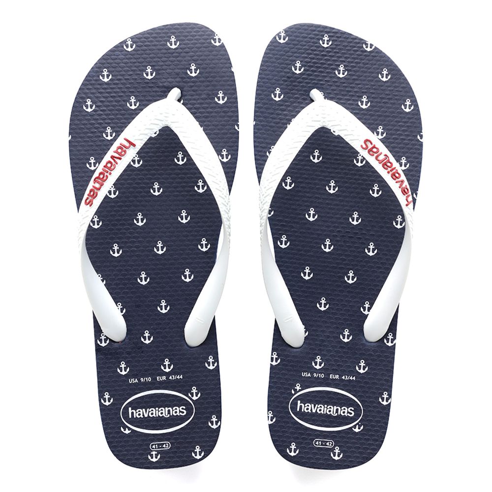 Slapi Havaianas TOP NAUTICAL pt Unisex / 39/40 / Albastru inchis photo 1 Slapi Havaianas TOP NAUTICAL pt Unisex / 39/40 / Albastru inchis photo 1